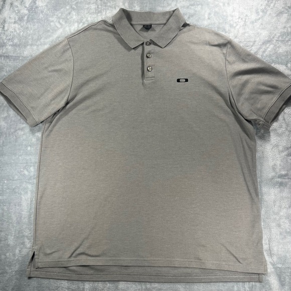 Oakley Other - Oakley Mens XXL Gray Short Sleeve Polo Shirt Cotton Blend Active Golf Top